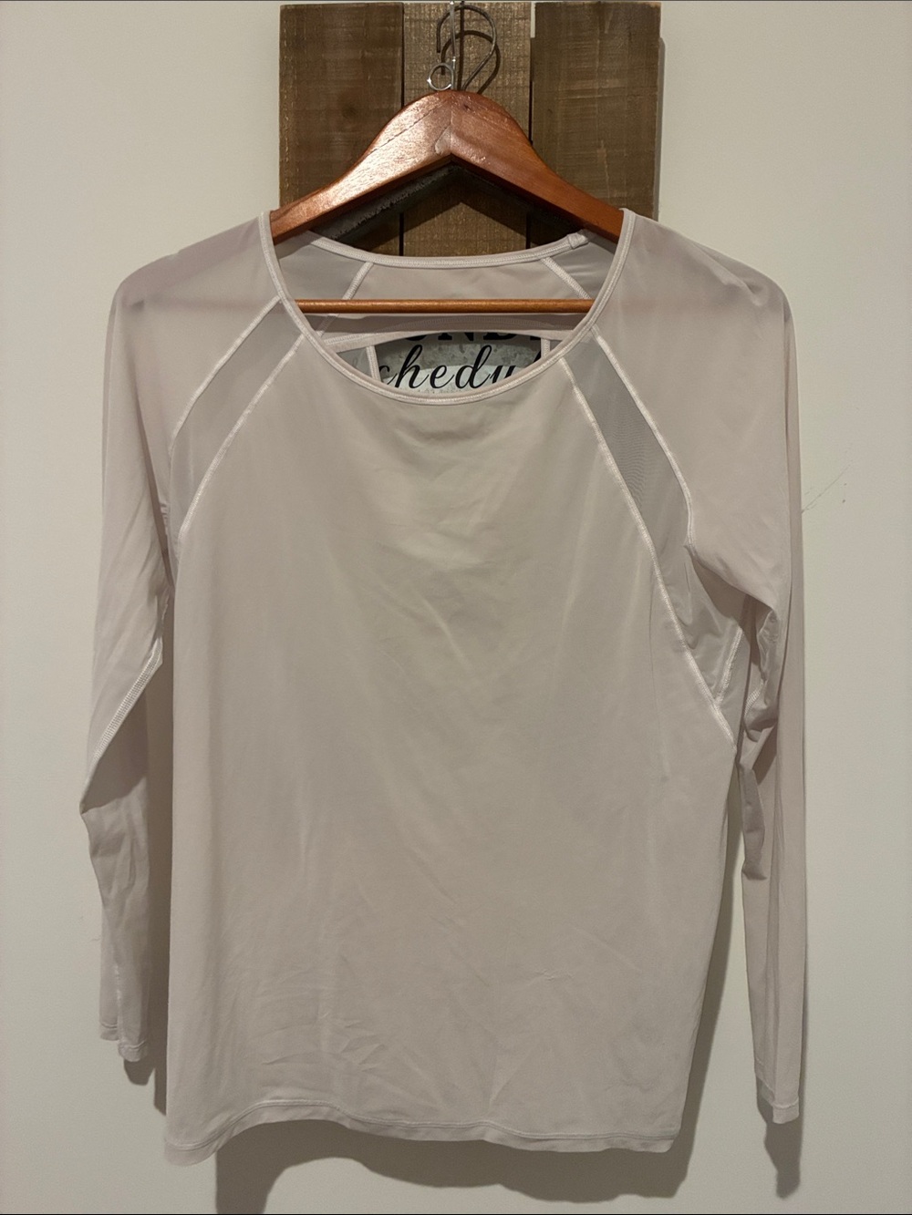 lululemon athletica Hedra Long-Sleeve Top in Light Cream
